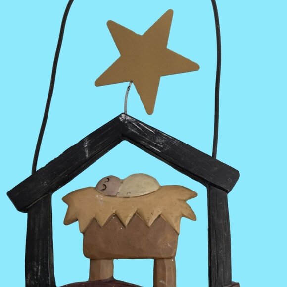 Nativity Christmas Ornament Baby Jesus Greatest Story Ever Told - Picture 2 of 5